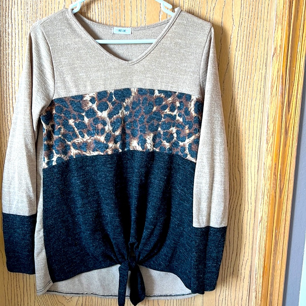 Boutique long sleeve, lightweight sweater